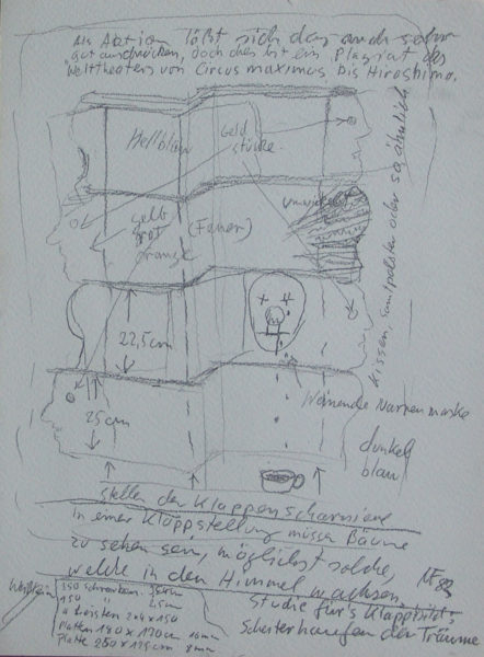 Etude de crayon », 48x36, 1982