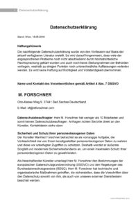 Datenschutzerklaerung